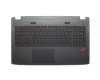90NB07Z1-R31GE0 Original Asus Tastatur inkl. Topcase DE (deutsch) schwarz/schwarz mit Backlight