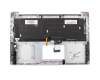 90NB0871-R31GE0 Original Asus Tastatur inkl. Topcase DE (deutsch) silber/silber mit Backlight