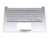 90NB0LP2-R31GE1 Original Asus Tastatur inkl. Topcase DE (deutsch) silber/silber mit Backlight