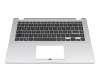 90NB0Q12-R30GE0 Original Asus Tastatur inkl. Topcase DE (deutsch) schwarz/silber