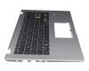 90NB0Q12-R30GE0 Original Asus Tastatur inkl. Topcase DE (deutsch) schwarz/silber