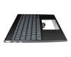 90NB0QX0-R30GE0 Original Asus Tastatur inkl. Topcase DE (deutsch) grau/schwarz