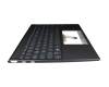 90NB0SL1-R30GE0 Original Asus Tastatur inkl. Topcase DE (deutsch) grau/grau mit Backlight