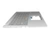 90NB0SR2-R34GE0 Original Asus Tastatur inkl. Topcase DE (deutsch) grau/silber