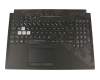 90NR00L1-R31GE0 Original Asus Tastatur inkl. Topcase DE (deutsch) schwarz/schwarz mit Backlight