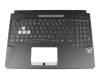 90NR00S1-R36GE0 Original Asus Tastatur inkl. Topcase DE (deutsch) schwarz/schwarz mit Backlight