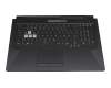 90NR03K1-R32GE0 Original Asus Tastatur inkl. Topcase DE (deutsch) schwarz/transparent/schwarz mit Backlight