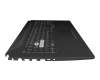 90NR03K1-R32GE0 Original Asus Tastatur inkl. Topcase DE (deutsch) schwarz/transparent/schwarz mit Backlight