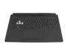 90NR0684-R31GE1 Original Asus Tastatur inkl. Topcase DE (deutsch) schwarz/transparent/schwarz mit Backlight