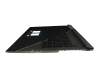 90NR08L2-R31GE0 Original Asus Tastatur inkl. Topcase DE (deutsch) schwarz/schwarz/transparent/grau mit Backlight