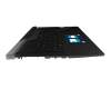 90NR08L2-R31GE0 Original Asus Tastatur inkl. Topcase DE (deutsch) schwarz/schwarz/transparent/grau mit Backlight