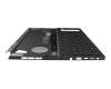 90NR0921-R31GE0 Original Asus Tastatur inkl. Topcase DE (deutsch) schwarz/transparent/schwarz/rot mit Backlight