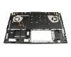 90NR0EF5-R31GE1 Original Asus Tastatur inkl. Topcase DE (deutsch) grau/grau mit Backlight