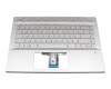 910300195720 Original Primax Tastatur inkl. Topcase DE (deutsch) silber/silber mit Backlight