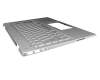 910300195720 Original Primax Tastatur inkl. Topcase DE (deutsch) silber/silber mit Backlight