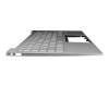 910300255660 Original PMX Tastatur inkl. Topcase DE (deutsch) silber/silber mit Backlight