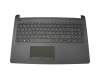 925008-041 Original HP Tastatur inkl. Topcase DE (deutsch) schwarz/schwarz (Raute)