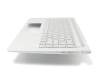 933313-041 Original HP Tastatur inkl. Topcase DE (deutsch) silber/silber mit Backlight