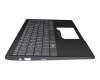 957-14D36E-C10 Original MSI Tastatur inkl. Topcase IT (italienisch) grau/schwarz mit Backlight