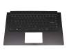 957-16S61E-C07 Original MSI Tastatur inkl. Topcase DE (deutsch) schwarz/schwarz mit Backlight