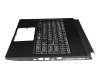 957-17G11E-C24 Original MSI Tastatur inkl. Topcase DE (deutsch) schwarz/schwarz