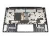 957-17G12E-C23 Original MSI Tastatur inkl. Topcase DE (deutsch) schwarz/silber mit Backlight