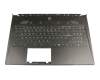 95716H71EC06 Original MSI Tastatur inkl. Topcase DE (deutsch) schwarz/schwarz mit Backlight