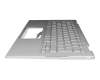 9C-N17EK0080 Original Asus Tastatur inkl. Topcase DE (deutsch) silber/silber mit Backlight