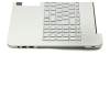 9Z.N8BBU.T0G Original Darfon Tastatur inkl. Topcase DE (deutsch) silber/silber mit Backlight
