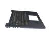 9Z.NBXBW.F0G Original Asus Tastatur inkl. Topcase DE (deutsch) schwarz/blau mit Backlight