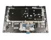 9Z.NDSBN.A0G Original Lenovo Tastatur inkl. Topcase DE (deutsch) grau/grau mit Backlight