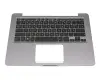 9Z.NEHSU.30G Original Darfon Tastatur inkl. Topcase DE (deutsch) schwarz/grau