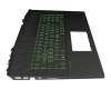 9Z.NEZBC.X0G Original HP Tastatur inkl. Topcase DE (deutsch) schwarz/schwarz mit Backlight