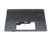 9Z.NJ2BN.T0G Original Darfon Tastatur inkl. Topcase DE (deutsch) grau/grau mit Backlight