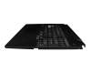 AC22083027080 Original Asus Tastatur inkl. Topcase DE (deutsch) schwarz/transparent/schwarz mit Backlight