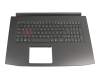 ACM16B66D0 Original Acer Tastatur inkl. Topcase DE (deutsch) schwarz/schwarz mit Backlight (GeForce 1060)