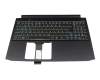 ACM18K5/6D0 Original Acer Tastatur inkl. Topcase DE (deutsch) schwarz/schwarz mit Backlight