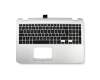 AEBKAG00010 Original Quanta Tastatur inkl. Topcase DE (deutsch) schwarz/silber