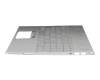 AEG7CG0111092800 Original Primax Tastatur inkl. Topcase DE (deutsch) silber/silber mit Backlight (GTX-Grafikkarte)