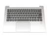 AM171000290 Original Lenovo Tastatur inkl. Topcase DE (deutsch) grau/silber mit Backlight (fingerprint)