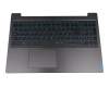 AM1B4000100 Original Lenovo Tastatur inkl. Topcase PO (portugiesisch) schwarz/blau/schwarz mit Backlight