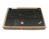 AM1HK000100 Original Lenovo Tastatur inkl. Topcase DE (deutsch) schwarz/schwarz mit Backlight und Mouse-Stick