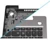 AM1JV000300 Original Lenovo Tastatur inkl. Topcase DE (deutsch) grau/silber Fingerprint