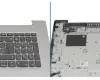 AM1JX000 Original Lenovo Tastatur inkl. Topcase DE (deutsch) grau/silber