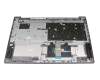 AP1JX000400AYL Original Lenovo Tastatur inkl. Topcase DE (deutsch) grau/silber (Fingerprint)