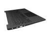 AP1K7000510 Original Lenovo Tastatur inkl. Topcase DE (deutsch) schwarz/grau mit Backlight Fingerprint
