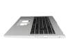 AP9BA000101 Original Acer Tastatur inkl. Topcase DE (deutsch) schwarz/silber