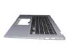 ASM18A26D0JH181 Original Asus Tastatur inkl. Topcase DE (deutsch) schwarz/silber mit Backlight