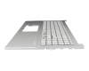 ASM22G8 Original Asus Tastatur inkl. Topcase DE (deutsch) grau/silber
