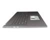 Acer Aspire 17 (A17-51M) Original Tastatur inkl. Topcase CH (schweiz) grau/grau mit Backlight
